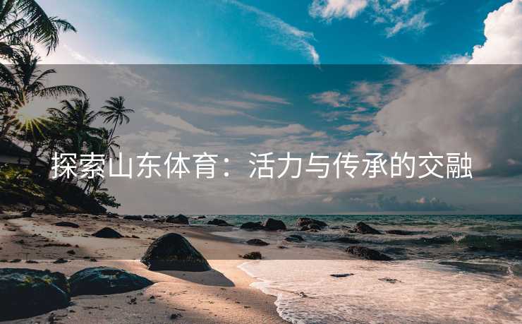 探索山东体育：活力与传承的交融